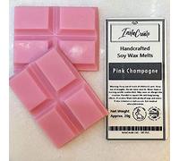 Ditzy Doll Barre de cire rose champagne - Désodorisant fait à la main très parfumé pour la maison