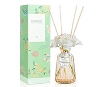DIUFJAG 180ml - Osmanthus Bâtonnets Parfumés Diffuseur de Parfum Maison avec 8 Bâtonnets,Reed Diffuser Pr Chambre,Salon,Salle de Bain,Bureau