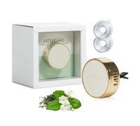 DIUFJAG Diffuseurs d'arômes Automobiles 1Pc - Jasmin Thé Blanc,Désodorisant Voiture,Diffuseur Parfum Voiture Clips avec 1Pc Recharge Car Air Freshener