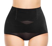 DiULi Culotte Gainante Femme,Taille Haute Élasticité Legging Gainant et Sculptant en Ventre Plat Invisible Panty,Pantalon Gainant sans Coutures,Respirable Confortable,Noir,XL