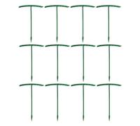 Diuyzoc Bâtons pour support de , support demi-rond - Piquets pour d'intérieur - pour paysage, serre, balcon, pelouse, cour, jardin extérieur