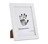 Diuyzoc Dog Paw Print Kit, Handmade Pet Footprint Impression Kit, Animal Paw Print Impression Kit, Dog Paw Print Kit, Pawprint Keepsake Kit, Easy to Use, Portable for Pets
