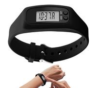 Diuyzoc Montre compteur de pas | Bracelet sans téléphone ni application nécessaire | Montre podomètre pour homme et femme senior voyage voyage week-end marche jogging randonnée parc fitness