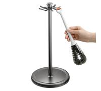 Diuyzoc Porte-Ustensiles de Cuisine - Avec 8 Crochets Support Spatule - Support d'Outils de Cuisine à Rotation 360 Degrés pour Comptoir - Pour Spatule Bâton de Mélange Cuillère Maison Restaurant et