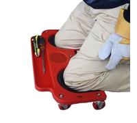 Diuyzoc Protections de Genou Roulantes pour Carrelage,Porte-Outils Intégré - Genouillères De Garage,pour Rénovation Réparation Auto Pose De Carrelage Nettoyage Jardinage Atelier