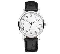 Diuyzoc Watches for Men | Men Classic Wristwatch | Leather Strap Watch | Mens Casual Wristwatch | Leather Strap Wristwatch | Stable Strap Accessory for Your Busy Lifestyle