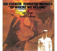 div. Interpreten - COCKER, JOE / WARNES, JENNIFER / "UP WHERE WE BELONG" / 1982 / Bildhülle / ISLAND # 104 822 / 104822 / Deutsche Pressung / 7" Vinyl Single Schallplatte / THE TITLE SONG FROM THE PARAMOUNT MOTION PICTURE AN OFFICER AND A GENTLEMAN / Filmmusik / original Sound Track / OST /