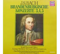 div. Künstler - BACH, J.S. / BRANDENBURGISCHE KONZERTE 3,4,5 / Kraft Thorwald Dilloo / György Terebesi - Hermann Werdermann u.a. / Das Südwestdeutsche Kammerorchester Leitung Friedrich Tilegant / Bildhülle / EUROPA KLASSIK # 114003.5 / Deutsche Pressung / 12" Vinyl Langspiel Schallplatte