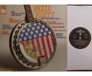 div. Künstler - Bild am Sonntag DIXIE PARTY 1981 Intercord # INT 150.047 THE THAMES RIVER JAZZ BAND, OLD MERRYTALE JAZZBAND, FREDDY RANDALLS ALL STARS, CHRIS BARBER, THE TREMBLE KIDS, THE SOHO RHYTHM KINGS, ALEX WELSH