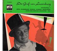 div. Künstler - Der Graf von Luxemburg / Melodienfolge 2 / Bildhülle mit ORIGINAL Kunststoffinnenhülle / ELECTROLA # E 40 967 / Deutsche Pressung / 7" Vinyl Single Schallplatte / Köth / Hildebrand / Schock / Schmidt / Neidlinger / Chor und großes Orchester / Fox /