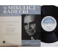 div. Künstler - FELIX VON MIKULICZ-RADECKI / Die Stimme des Arztes / GEBURT OHNE ANGST / RICHARD STRAUSS " Der Rosenkavalier " / 1961 / Klapp-Bildhülle mit mit 4 seitiger original Text-Einheftung / WERK-VERLAG # ASWV 007 / BAYER WERBEPLATTE / Leonie Rysanek /