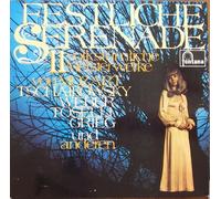 div. Künstler - FESTLICHE SERENADE / 11 volkstümliche Meisterwerke von MOZART / TSCHAIKOWSKY / WEBER/ TOSELLI / GRIEG und anderen / ALBINONI / NICOLAI / PADEREWSKY / MASSENET / SVENDSEN / Klapp-Bildhülle / 1968 / fontana # 6545005 und 6 / Deutsche Pressung / 12" Vinyl Doppel-Langspiel Schallplatte /