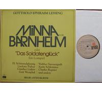 div. Künstler - GOTTHOLD EPHRAIM LESSING / MINNA von BARNHEIM / oder "Das Soldatenglück" Ein Lustspiel in 5 Aufzügen / ca. 1970 / Klapp-Bildhülle / ariola # 347682 und 347698 / Club-Edition / Deutsche Pressung / 12" Doppel Langspiel Schallplatte / H. Schimmelpfennig / Liselotte Pulver / Günther Lüders / Gert Westphal / Walther Suessenguth / Karin Schlemmer / Charles Regnier und andere / REGIE: OTTO KURTH