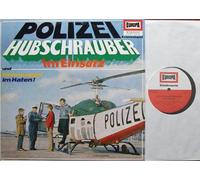 div. Künstler - Kriminalspiel POLIZEI HUBSCHRAUBER im Einsatz und Schmuggel im Hafen / Neuaufnahmen März 1967 / Bildhülle EUROPA # E 219 / 12" Vinyl Langspiel Schallplatte