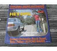 div. Künstler - ORIGINAL-MUSIK-AUFNAHME aus dem TV-Krimi TATORT: "Schüsse in der Schonzeit" / HEY GIRL / Harry-Lime-Theme / Sound-Orchester Frank Duval, Solo-Zither: ALFONS BAUER / Bildhülle 1977 / Polydor # 2041 901