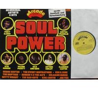 div. Künstler - SOUL POWER / 20 ORIGINAL ARTISTS & HITS / 1976 / Bildhülle / Arcade # ADE H 16 / PERCY SLEDGE / ARETHA FRANKLIN / OTIS REDDING / WILSON PICKETT / SAM UND DAVE / ARTHUR CONLEY / CLARENCE CARTER