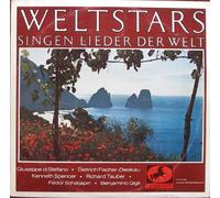 div. Künstler - WELTSTARS SINGEN LIEDER DER WELT / ca. 1970 ??? / Bildhülle / MARCATO # 75 316 / Deutsche Pressung / 12" Vinyl Langspiel Schallplatte / Giuseppe di Stefano / Dietrich Fischer-Dieskau / Kenneth Spencer / Richard Tauber / Fedor Schaljapin / Benjamino Gigli