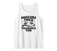 Diva Attitude Mascara Thick Tolerance Thin MUA Introverti Débardeur