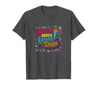 Diva de deuxième année : Sassy School Star pour Jeunes apprenants T-Shirt, Homme, Chiné Foncé, XXL