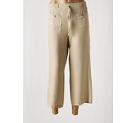 diva & dess pantalons femme de couleur beige 38