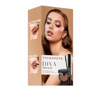 Diva Make Up Set by Evagarden for Women - 2 Pc 0.28 oz Staylong Mascara - 23, 0.08 oz Glitter Show Ey