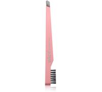 Diva & Nice Cosmetics Accessories pince à épiler oblique avec brosse Pink 1 pcs
