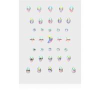 Diva & Nice Cosmetics Face Stones autocollants visage 35 pcs
