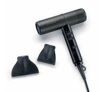 Diva Pro Profi-Sèche-Cheveux Atmos Atom Ultra Compact Noir Avec Diffuseur
