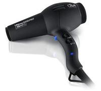 Diva Professional Ultima 5000 Pro Black Diva Sèche-cheveux professionnel avec moteur AC longue durée et embout étroit professionnel noir