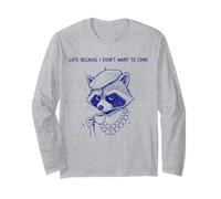 Diva Raccoon est en Retard Parce Que Je ne voulais Pas Venir Manche Longue