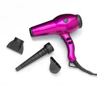 Diva Ultima 5000 Pro Hairdryer + Free Air Styling Wand Hot Pink