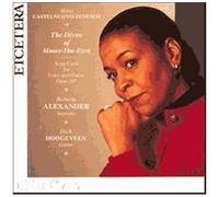 Divan De Moise Ibn Ezra, Variations A Travers Les Siecles Alexander, Sop. & Hoogeveen, Guitare