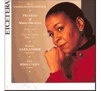 Divan De Moise Ibn Ezra, Variations A Travers Les Siecles Alexander, Sop. & Hoogeveen, Guitare