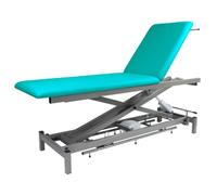Divan d'examen électrique 2 parties sans roulettes - Gamme 999 Carina - Largeur 70 cm - Télécommande par pédale