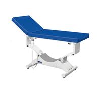 Divan d'examen électrique Promotal Quest proclive / déclive avec patins - Sellerie à bourrelets Larg. 65 cm