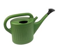 DIVCHI Arrosoir en plastique vert avec poignée enveloppante et long bec - Tête d'arrosage amovible - Arrosoir de jardin léger pour entretien des plantes d'intérieur et d'extérieur (6 litres)