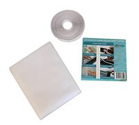 DIVCHI Lot de 2 moustiquaires en maille pour fenêtre Blanc 130 x 150 cm