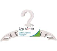 DIVCHI Lot de 40 cintres tubulaires en plastique antidérapant pour enfants et bébés Multicolore