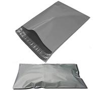DIVCHI Lot de pochettes postales robustes de qualité en plastique gris avec fermeture autocollante (30,5 x 40,6 cm, 50 pièces)