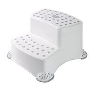 DIVCHI Marchepied antidérapant 2-up pour Tout-Petit, pour l'apprentissage de la propreté, de la Salle de Bain et de la Cuisine, Blanc