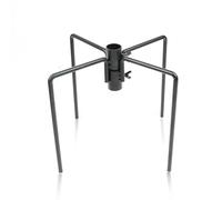 DIVCHI Stabilisateur de mât à oiseaux avec base à 4 broches pour mât - Station d'alimentation pour oiseaux - Stabilisateur d'extérieur