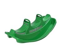 DIVCHI Teeter Totter - Jeu Actif pour Enfants - Poignées faciles à saisir et Selle Stable pour Plus de sécurité - Peut accueillir jusqu'à 3 Enfants - Construction Robuste - Vert