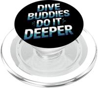 Dive Buddies Do It Deeper Plongée sous-Marine Estivale PopSockets PopGrip pour MagSafe