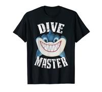 Dive Master Cool Shark with Wide Smile Cadeau de plongée amusant T-Shirt
