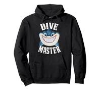 Dive Master Requin de plongée avec Grand Sourire Sweat à Capuche