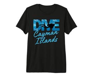 Dive The Cayman Islands Diver Tee T-Shirt Haut de Gamme