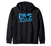 Dive The Maldives T-Shirt de plongée Sweat à Capuche