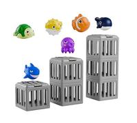 Dive Toys - Cute Waterproof Floating Sinking Cage | Pool Sinking Toys Swimming Accessories | Tauchspielzeug Set für Kids, Outdoor, Summer Vacation, Backyard, Beach, Lake, River & Travel