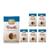 Divella Biscotti Briotti con Panna Fresca e Cacao 6 Confezioni da 400 grammi