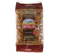 Pasta Divella Fusilli integrale n. 40 Lot de 24 pâtes italiennes 500 g + Polpa Italian Gourmet 400 g